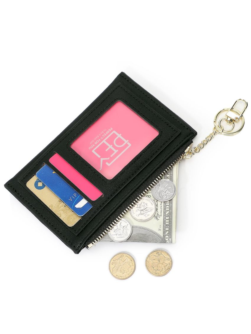 Letter Graphic Credit Card Wallet