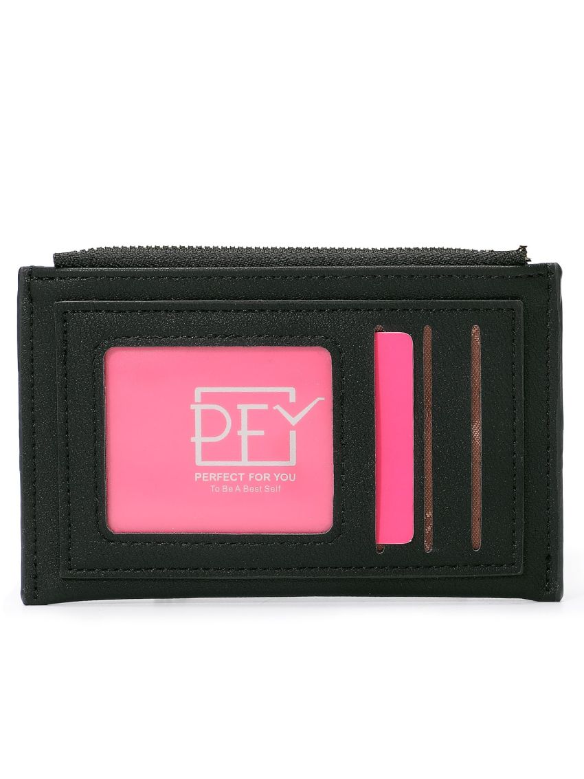 Letter Graphic Credit Card Wallet