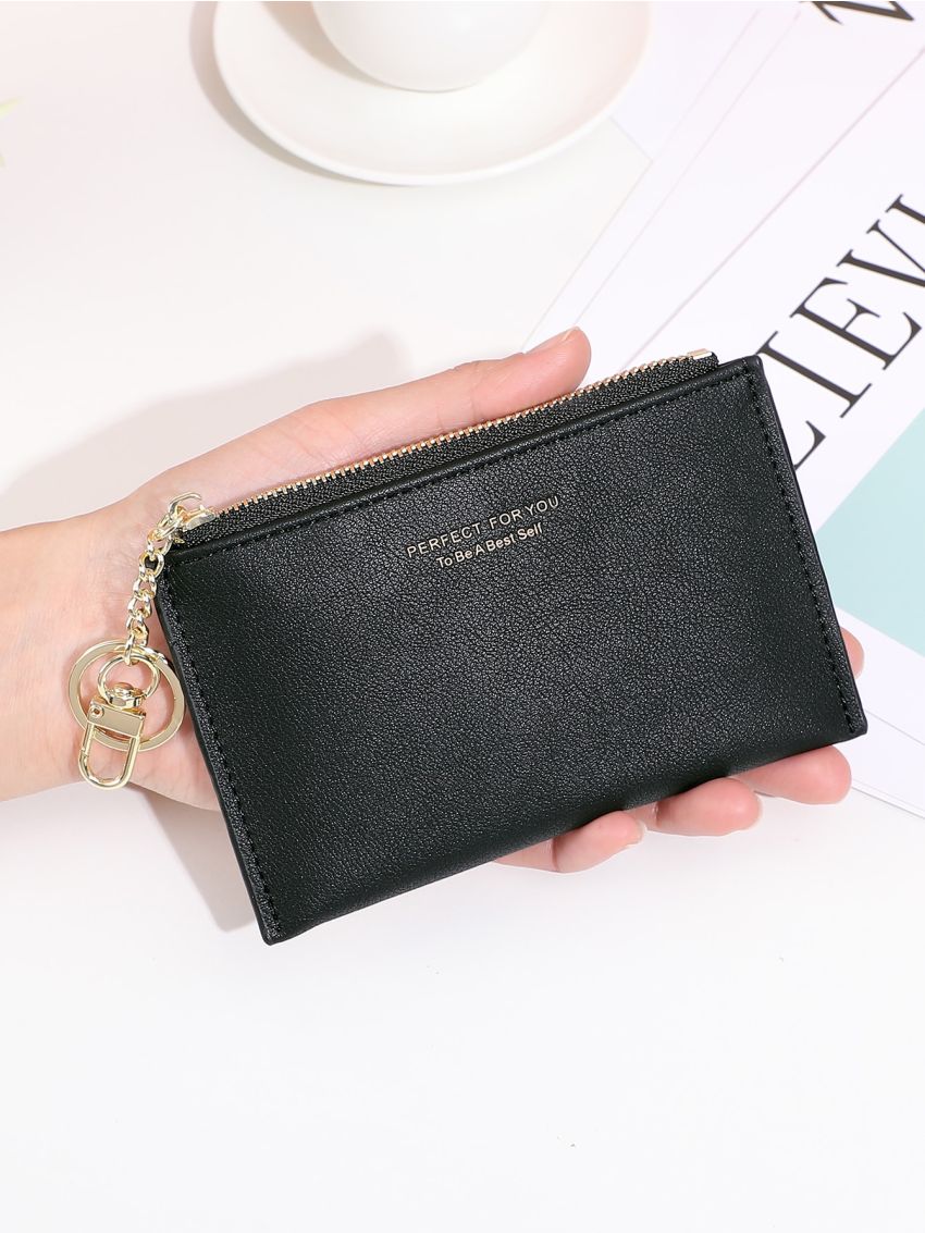 Letter Graphic Credit Card Wallet