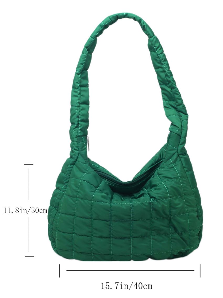 Quilted Baguette Bag