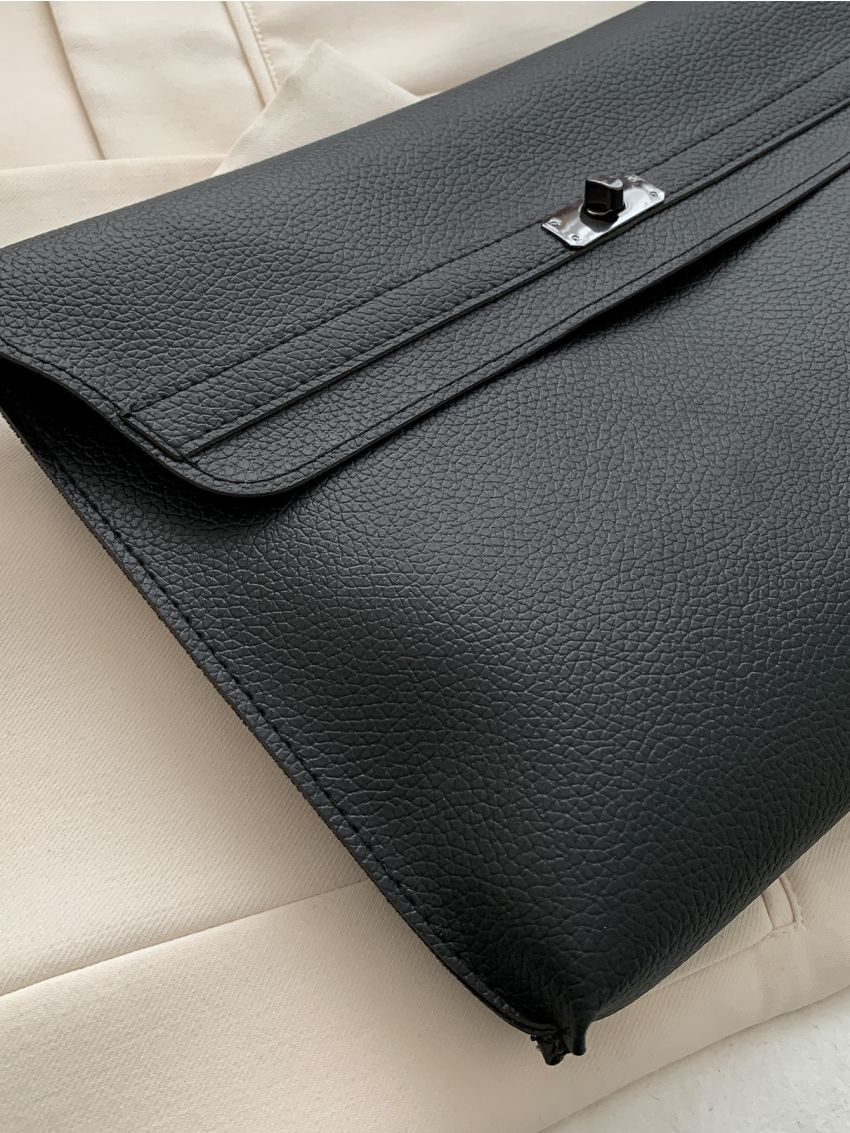 Twist Lock Clutch Bag