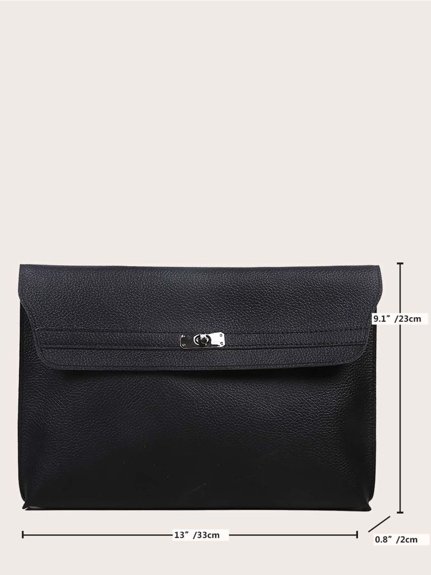 Twist Lock Clutch Bag