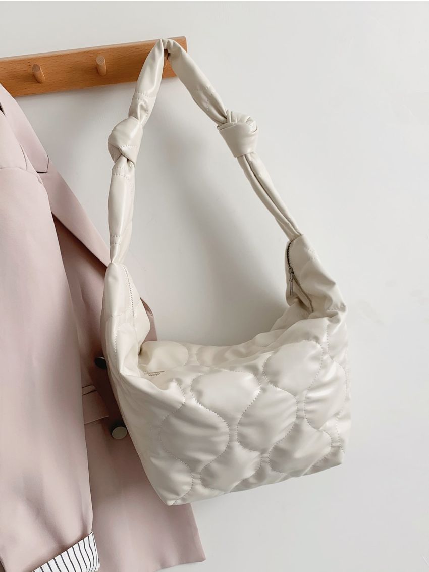 Large Capacity Quilted Shoulder Bag