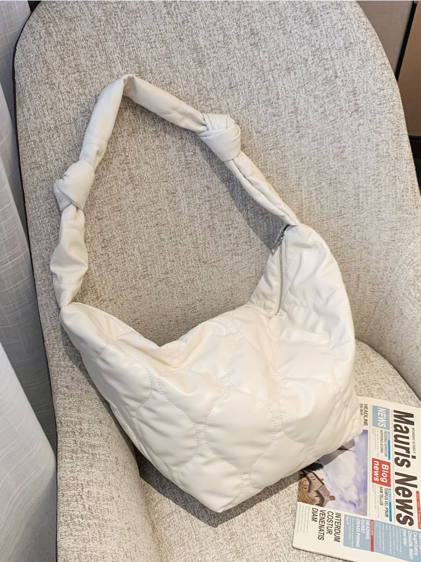 Large Capacity Quilted Shoulder Bag