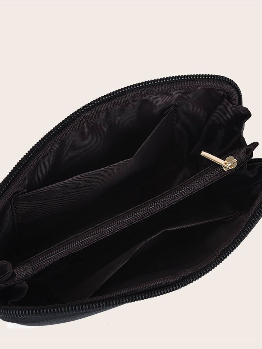 Metal Tree Detail Long Purse