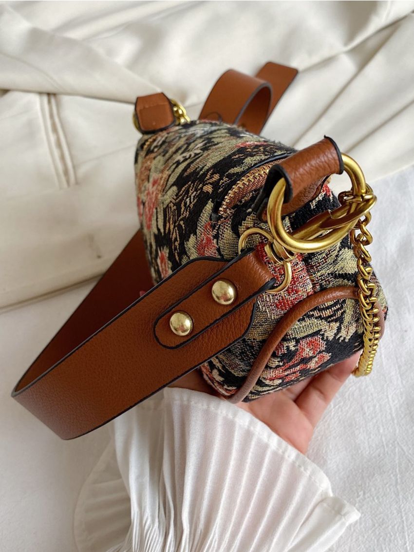 Floral Pattern Fanny Pack