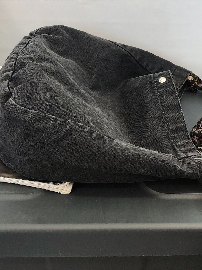 Denim Hobo Bag