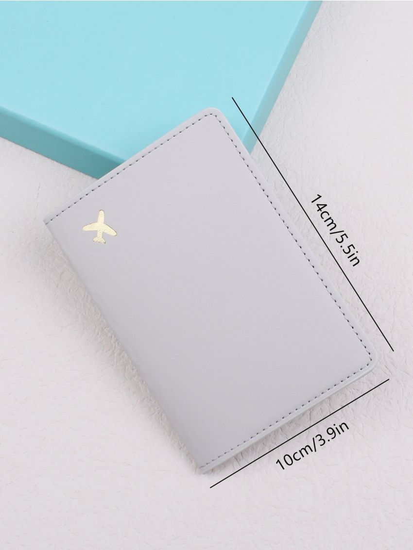 Metallic Detail Passport Case