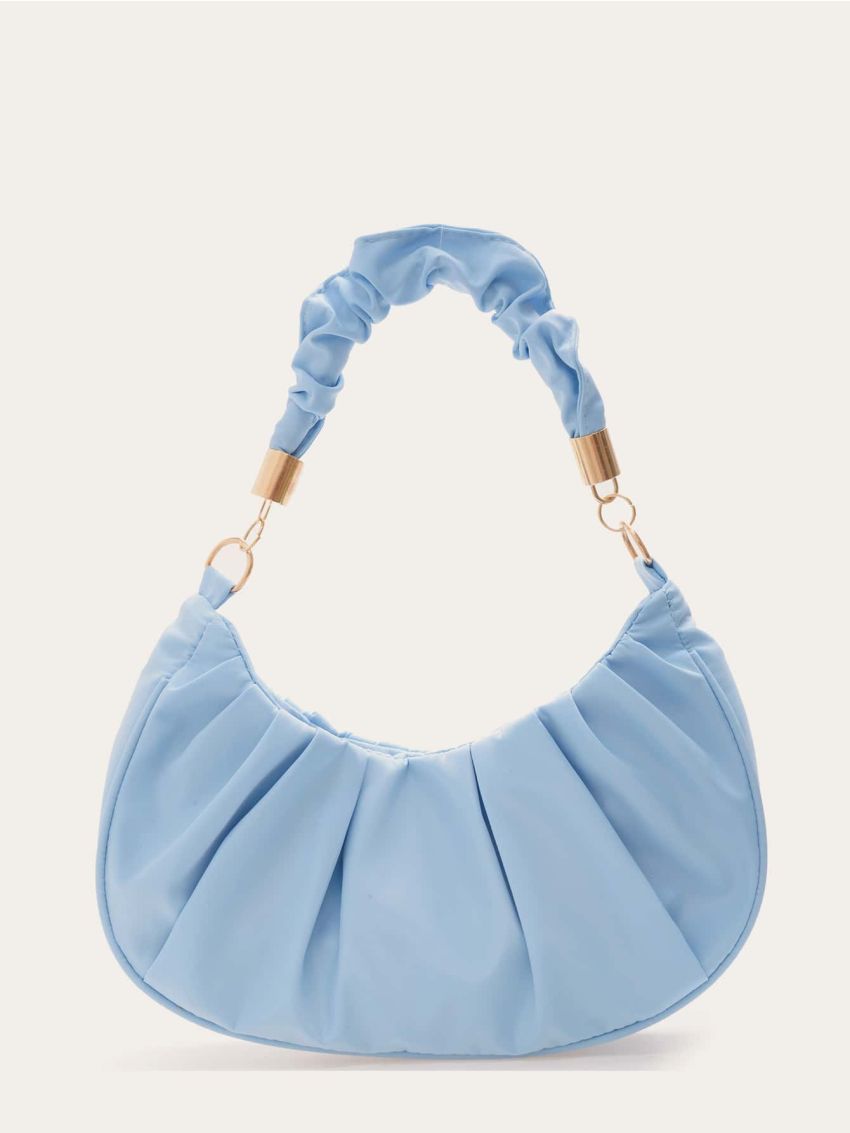 Ruched Shoulder Bag