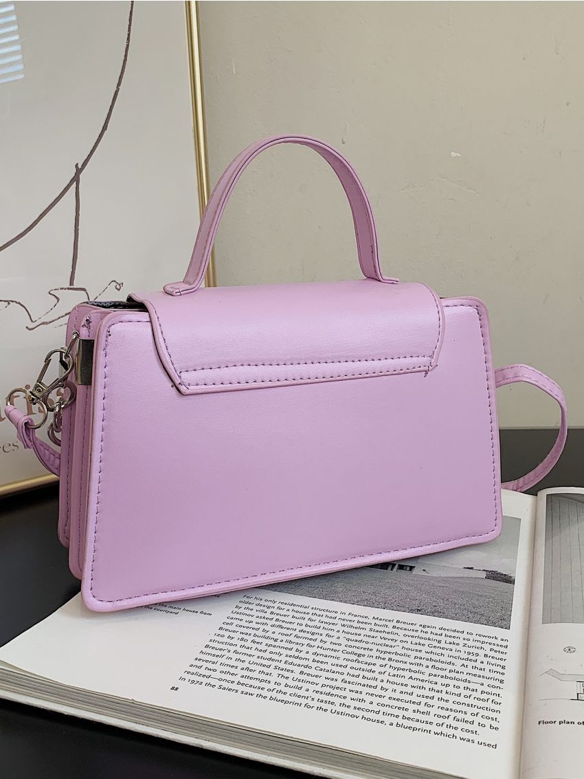 Mini Quilted Chain Satchel Bag