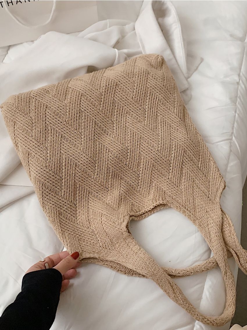 Minimalist Crochet Tote Bag