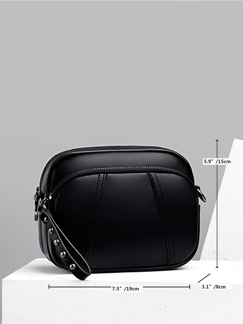 Mini Studded Decor Crossbody Bag