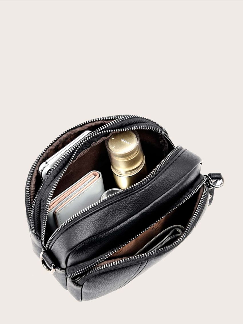 Mini Studded Decor Crossbody Bag