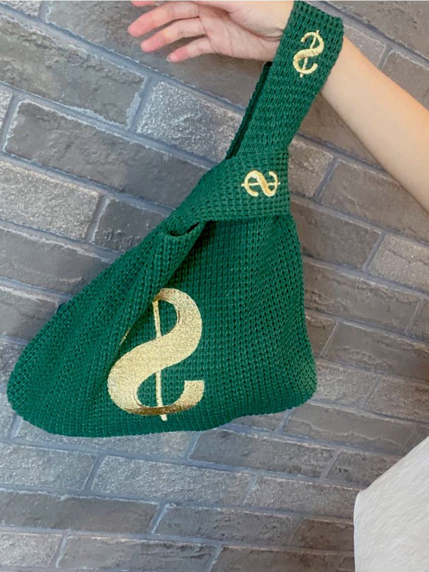 Dollar Graphic Tote Bag