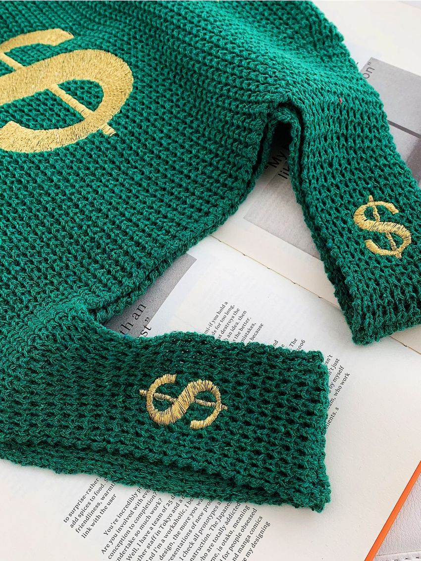 Dollar Graphic Tote Bag