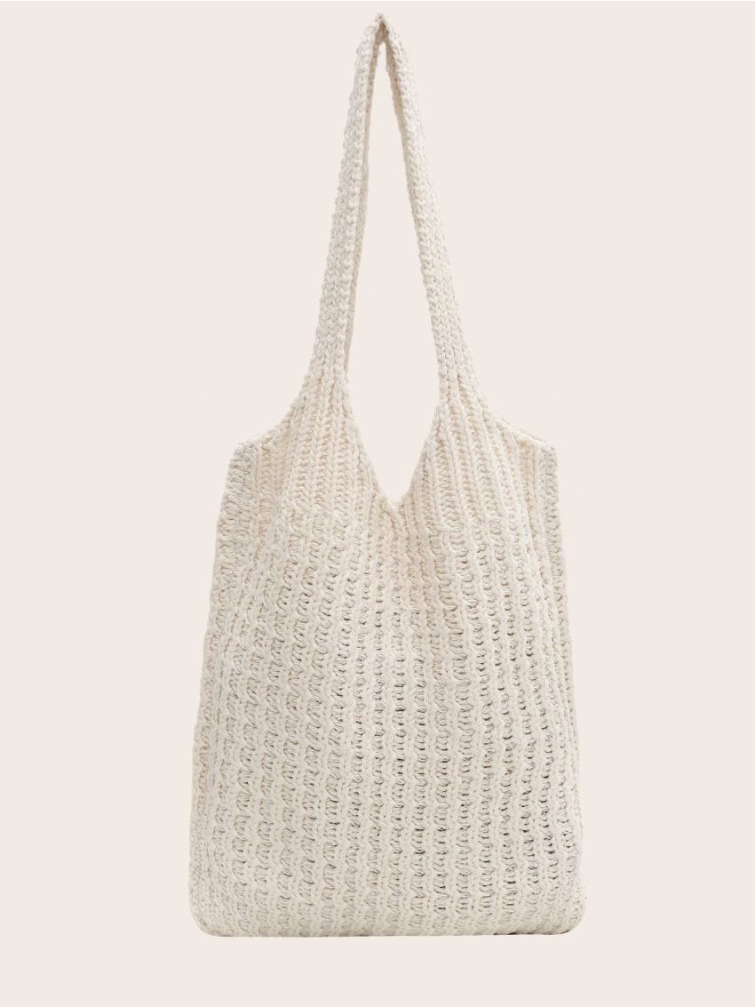 Large Capacity Crochet Tote Bag