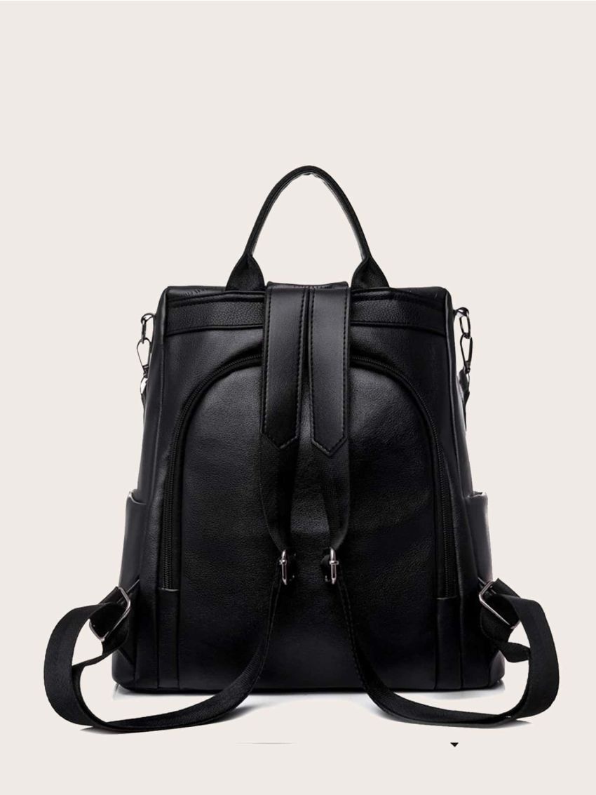 Chevron Strap Backpack