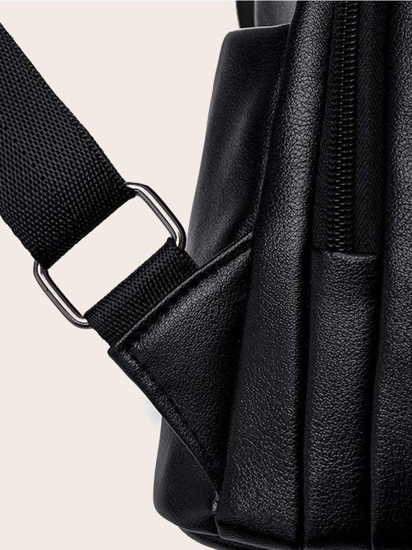 Chevron Strap Backpack