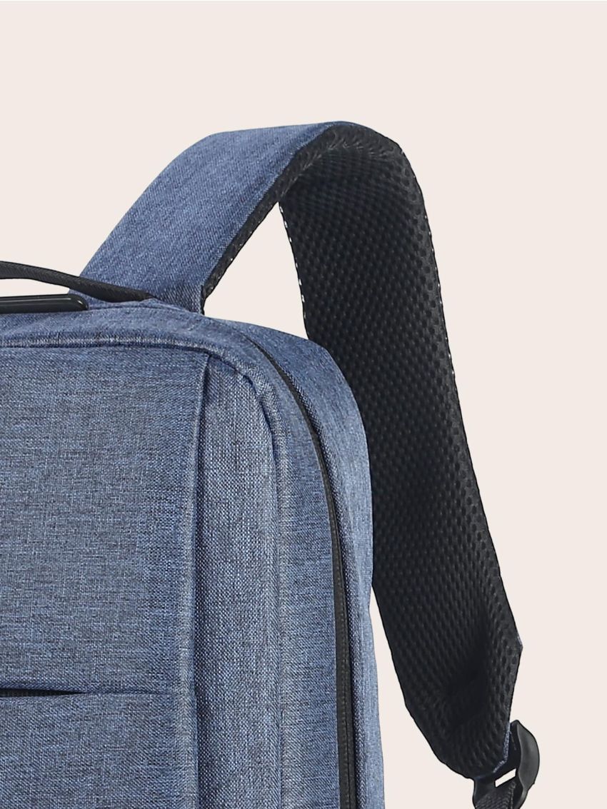 Zip Front Computer Backpack