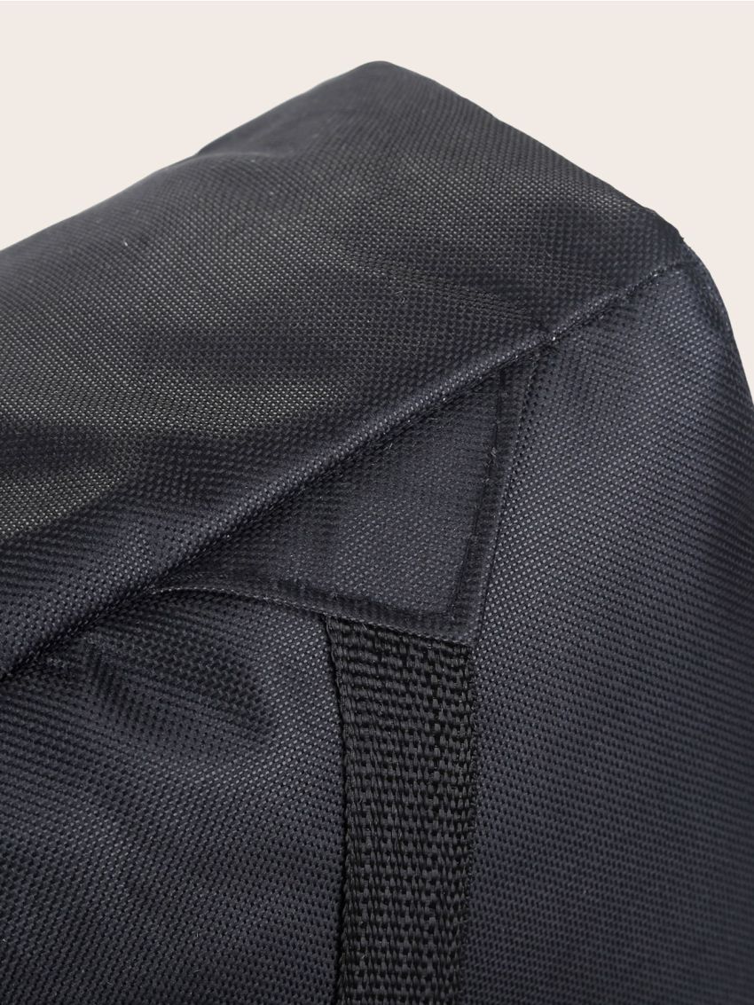 Letter Graphic Pocket Front Backpack