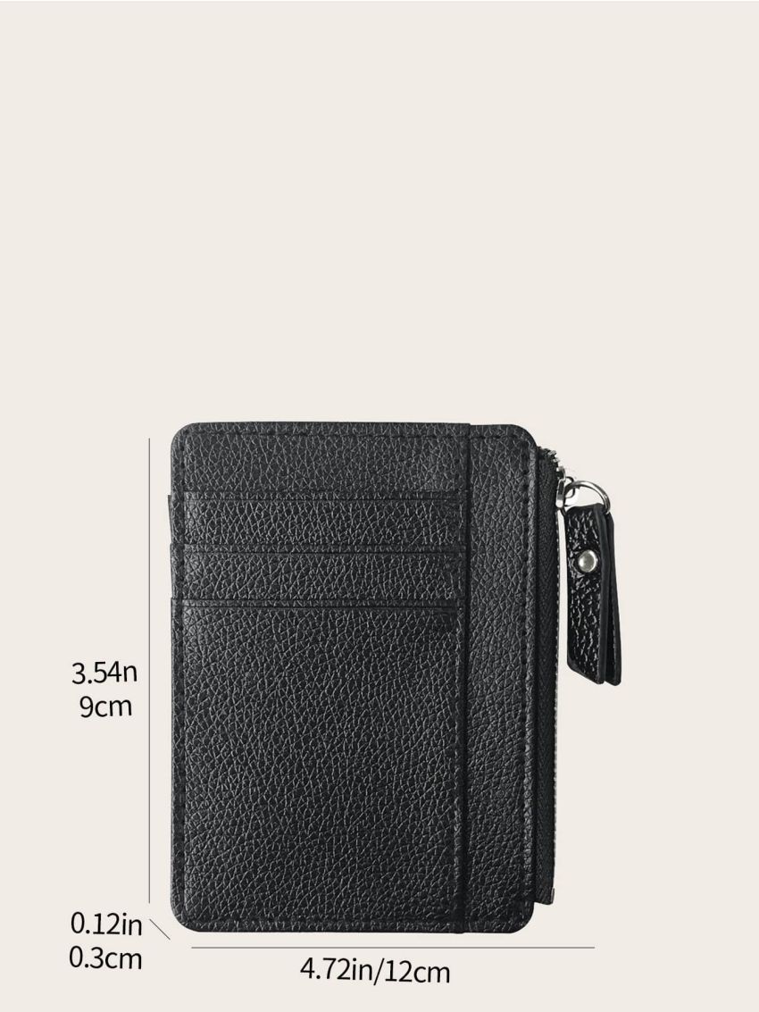Litchi Embossed Card Holder