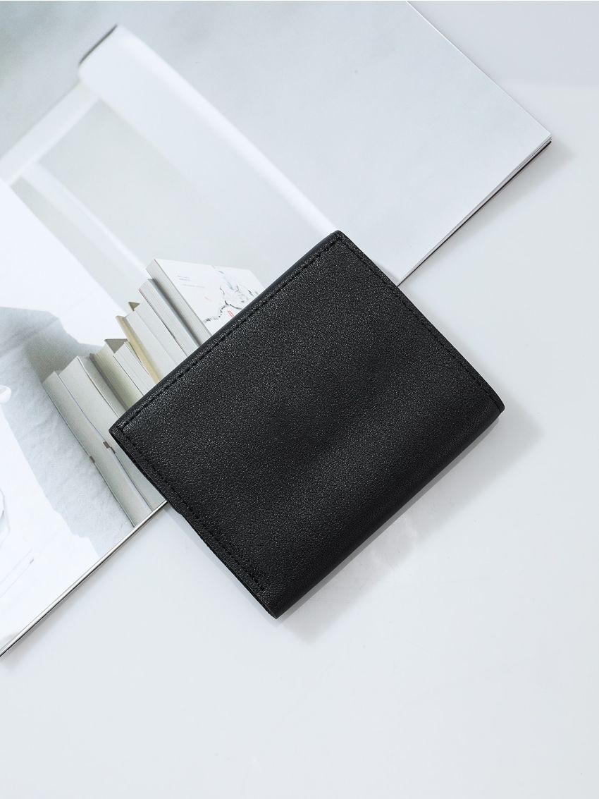 Color Block Fold Over Purse