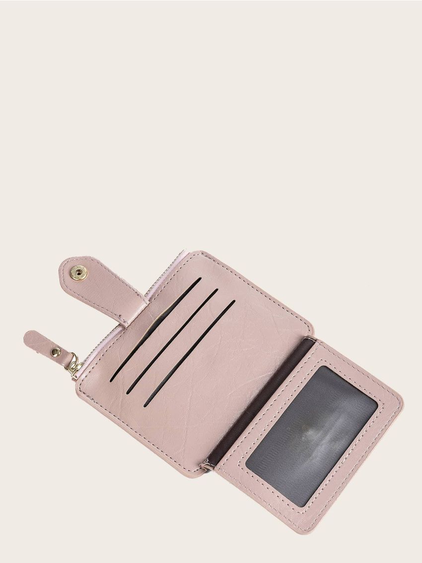 Minimalist Snap Button Card Holder