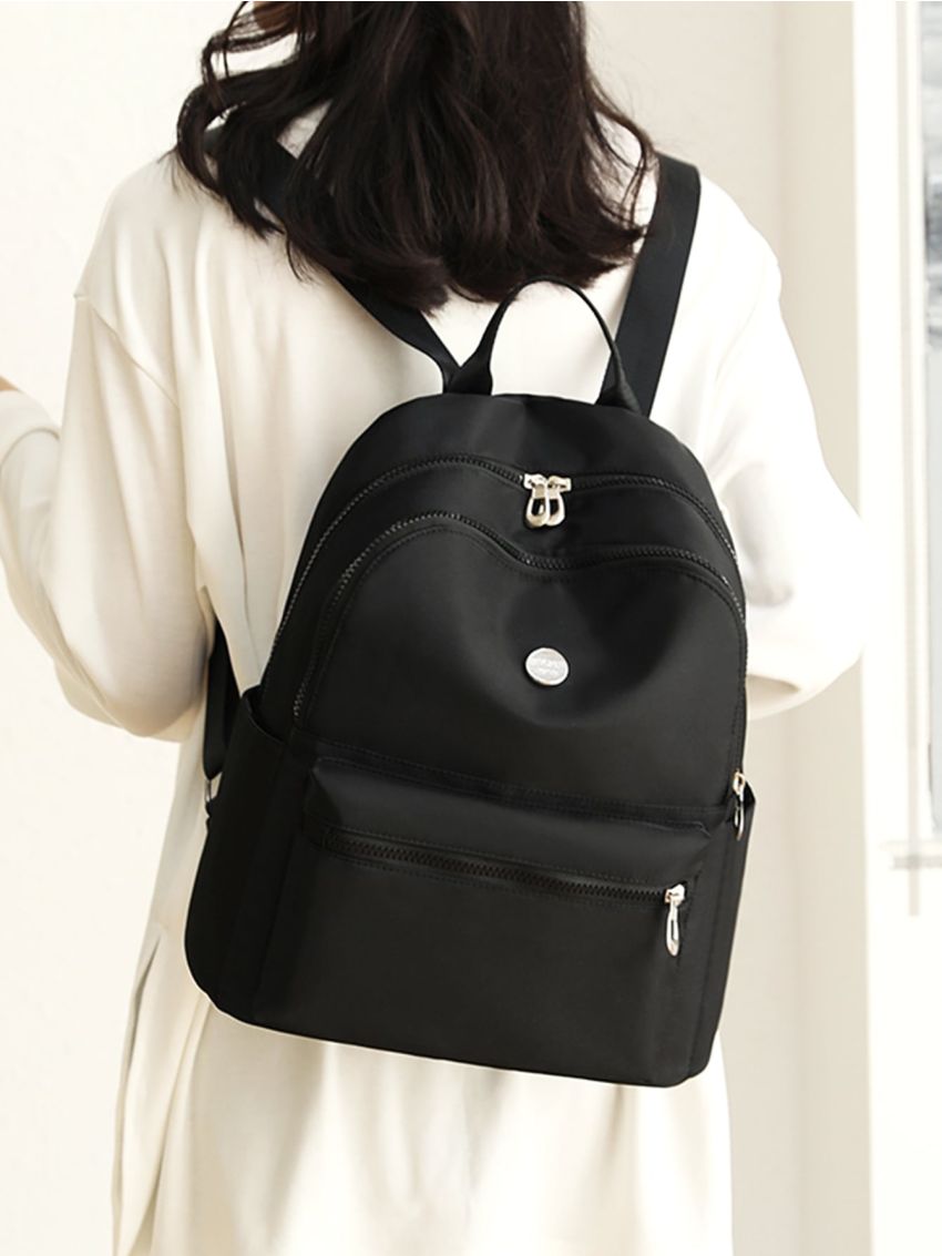 Minimalist Zip Front Backpack