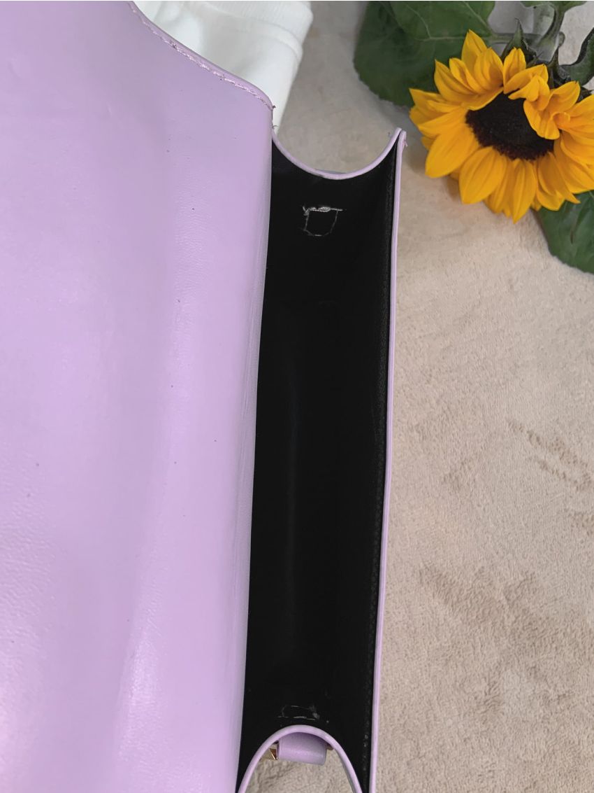 Mini Stitch Detail Chain Crossbody Bag