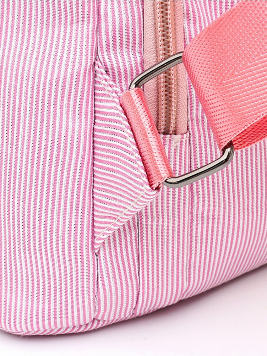 Letter Patch Decor Anti-theft Backpack