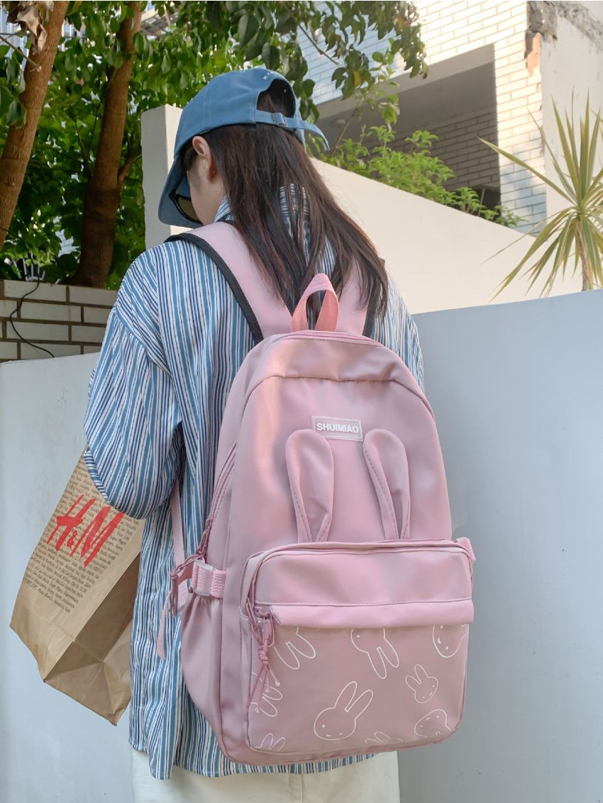 Large Capacity Cartoon Graphic Backpack