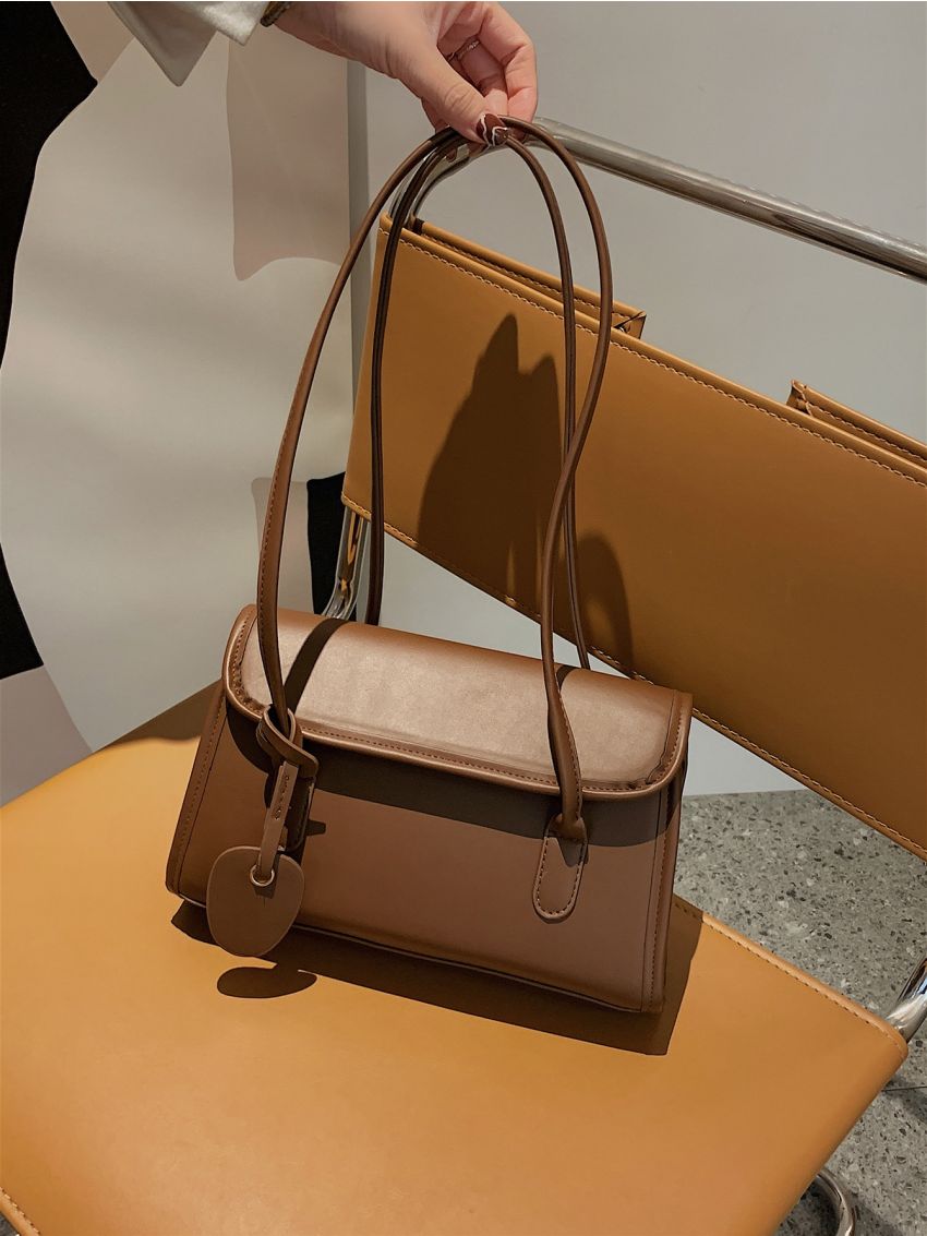 Minimalist Flap Shoulder Bag