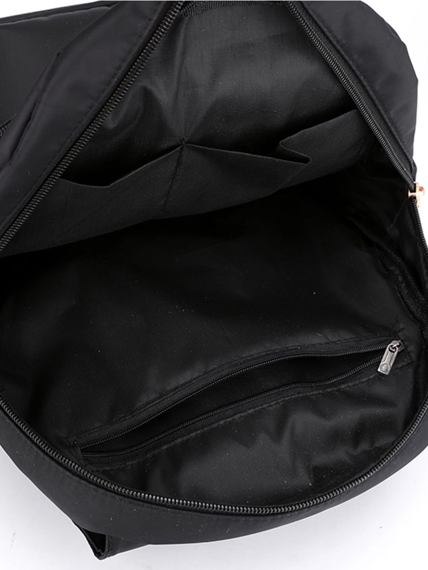 Minimalist Nylon Flap Backpack