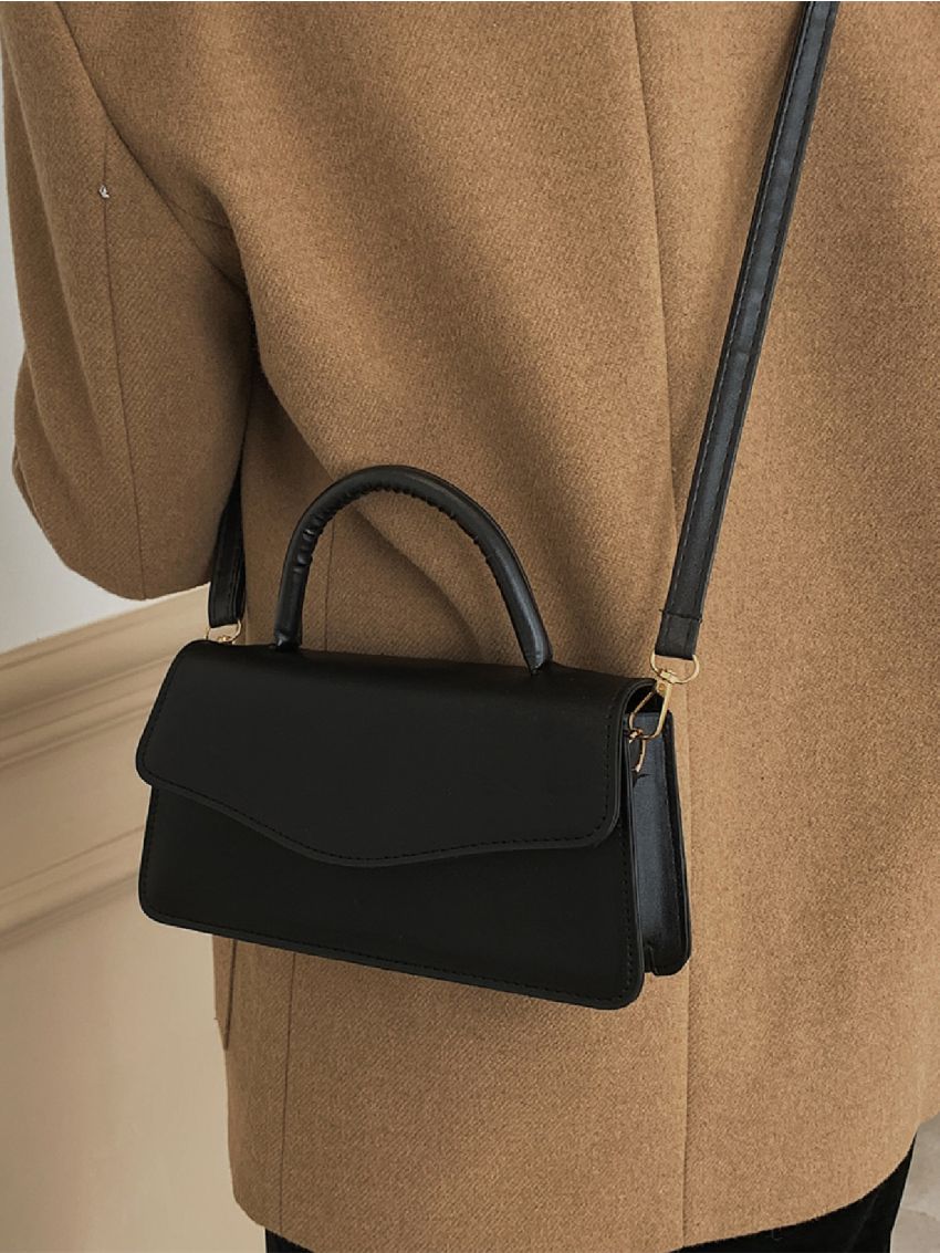 Minimalist Flap Square Bag