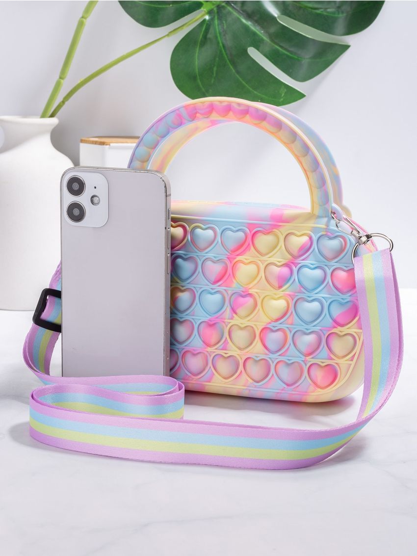 Mini Ombre Pop It Square Bag