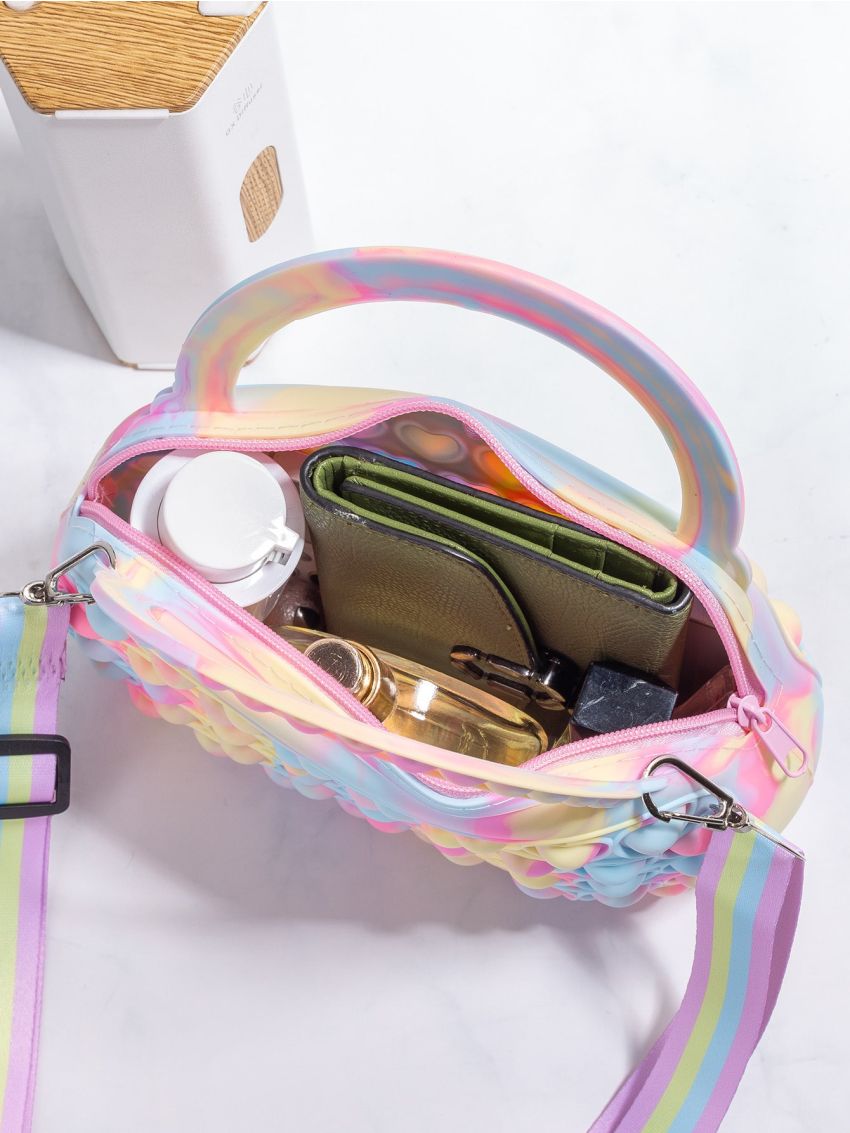 Mini Ombre Pop It Square Bag