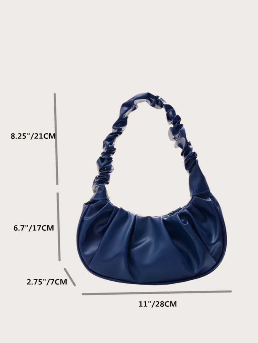 Ruched Shoulder Bag