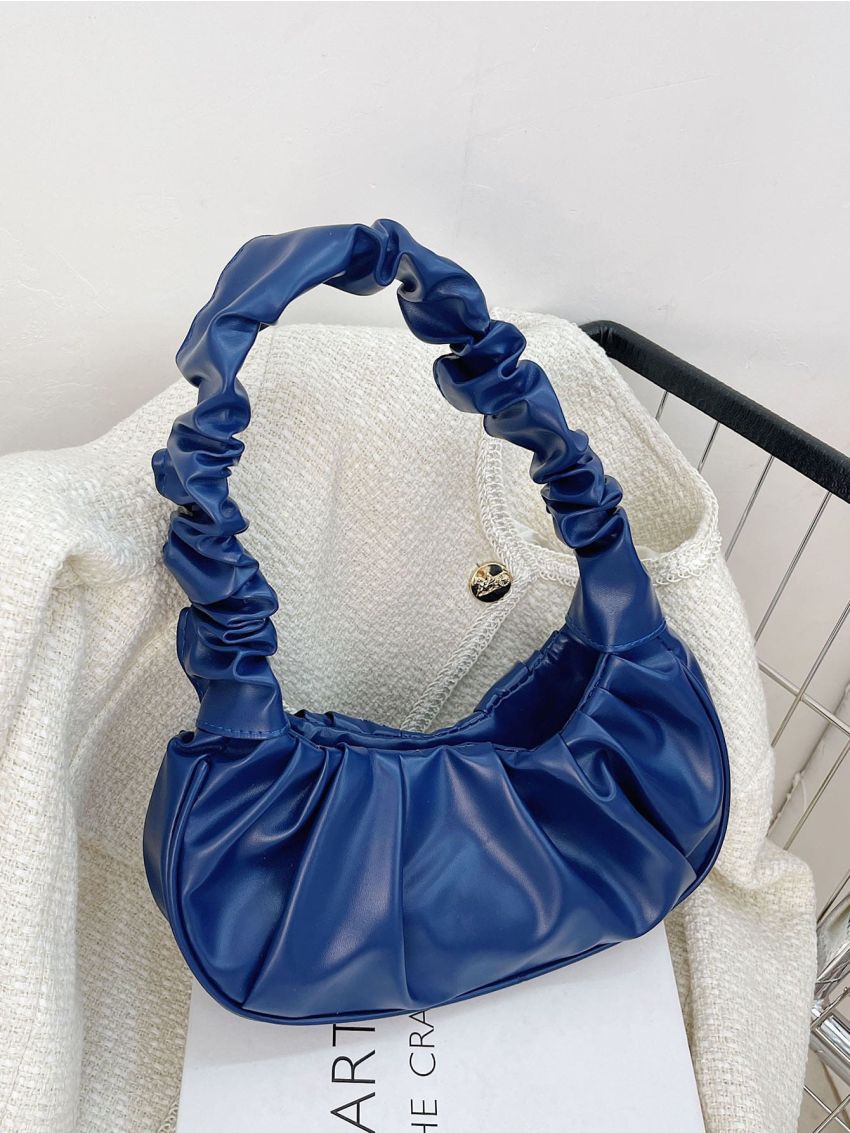 Ruched Shoulder Bag