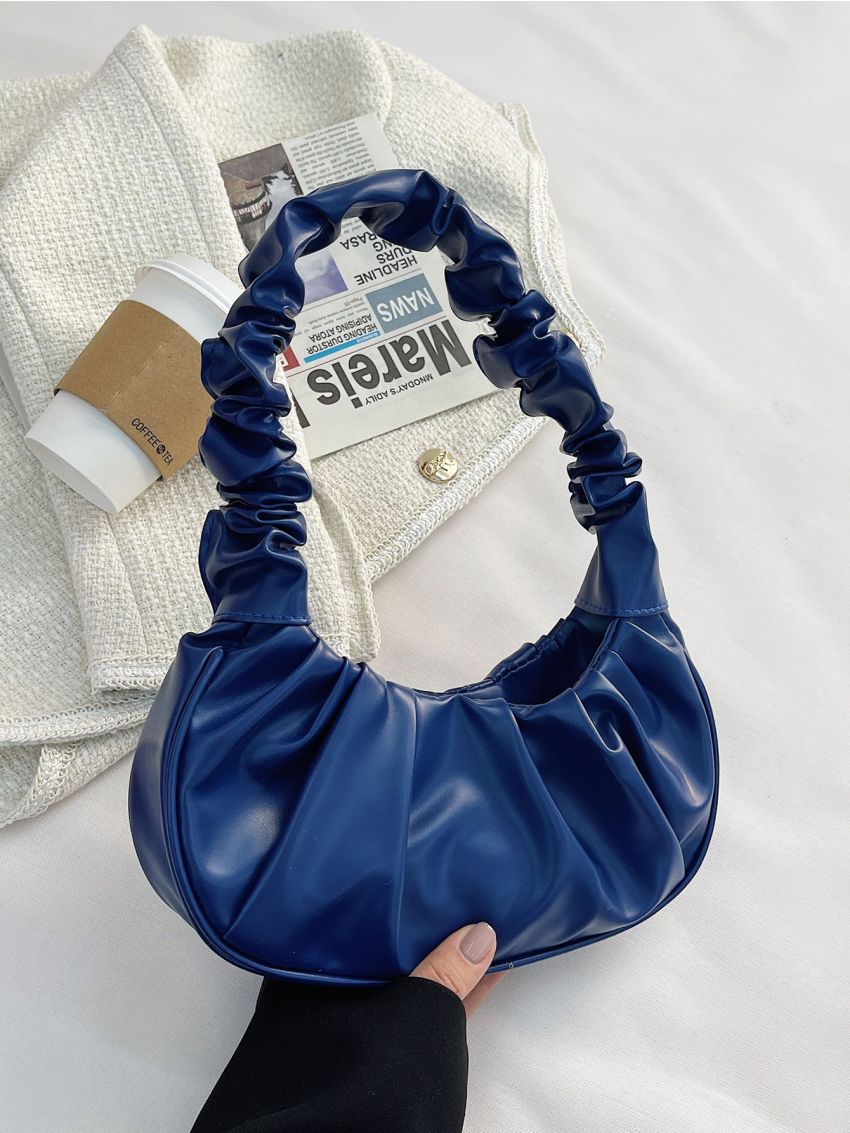 Ruched Shoulder Bag