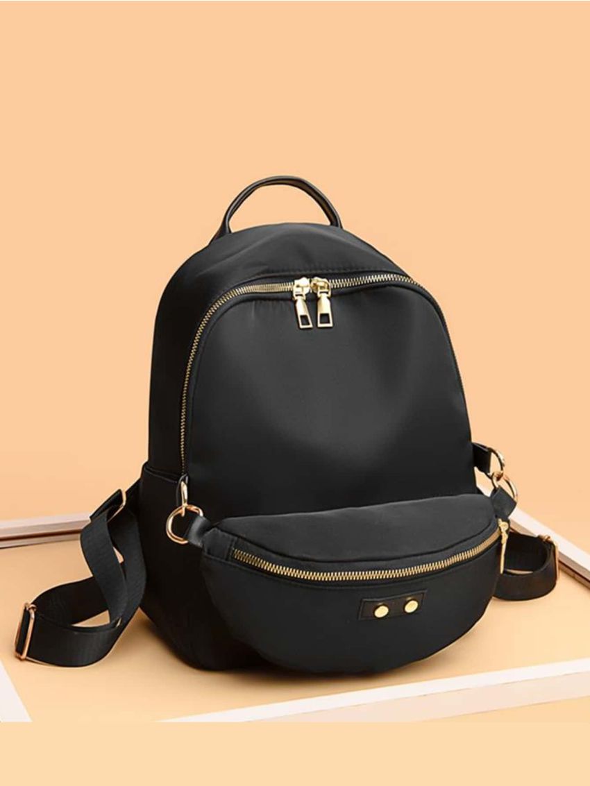 Minimalist Backpack With Fanny Pack