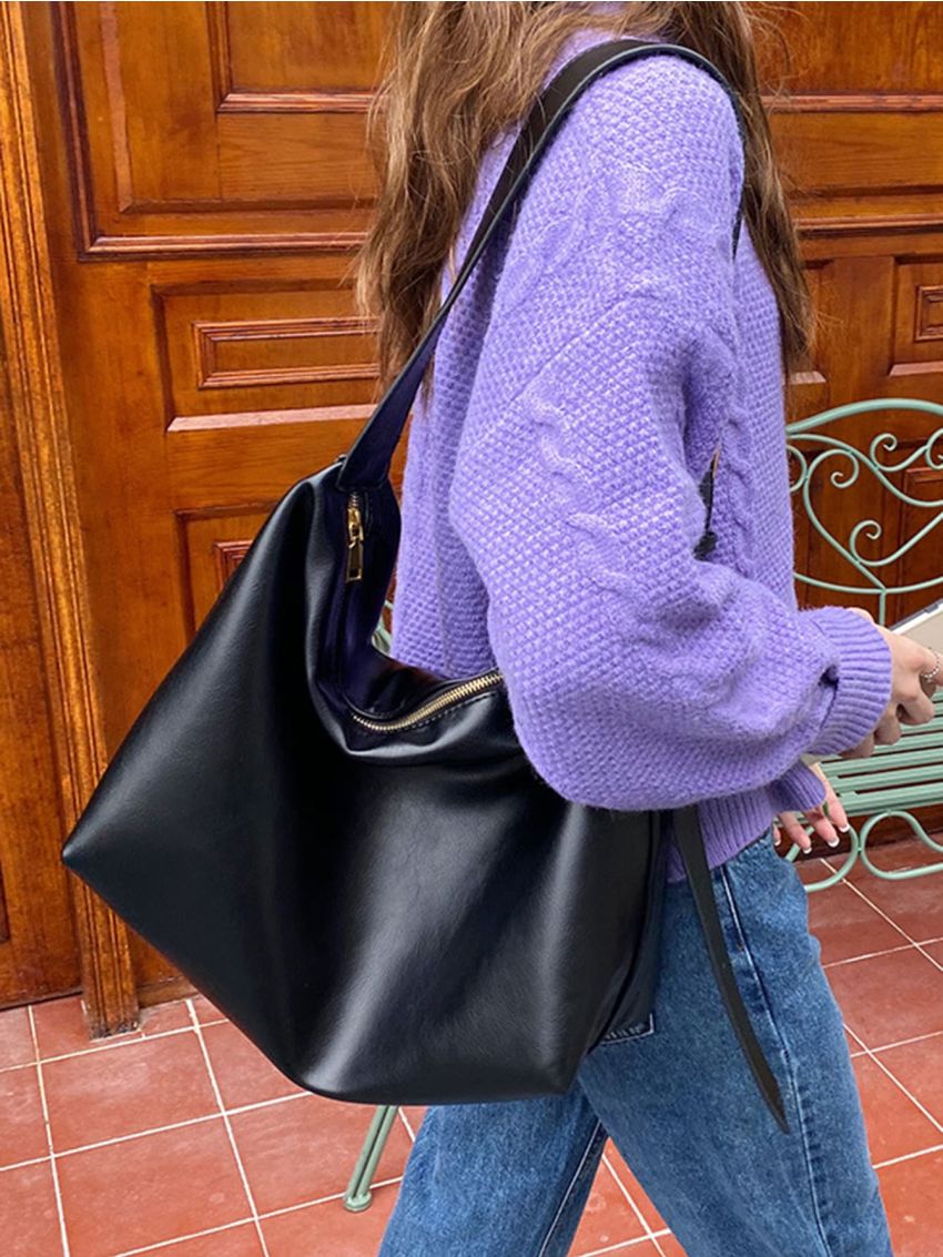 Minimalist Large Capacity Hobo Bag