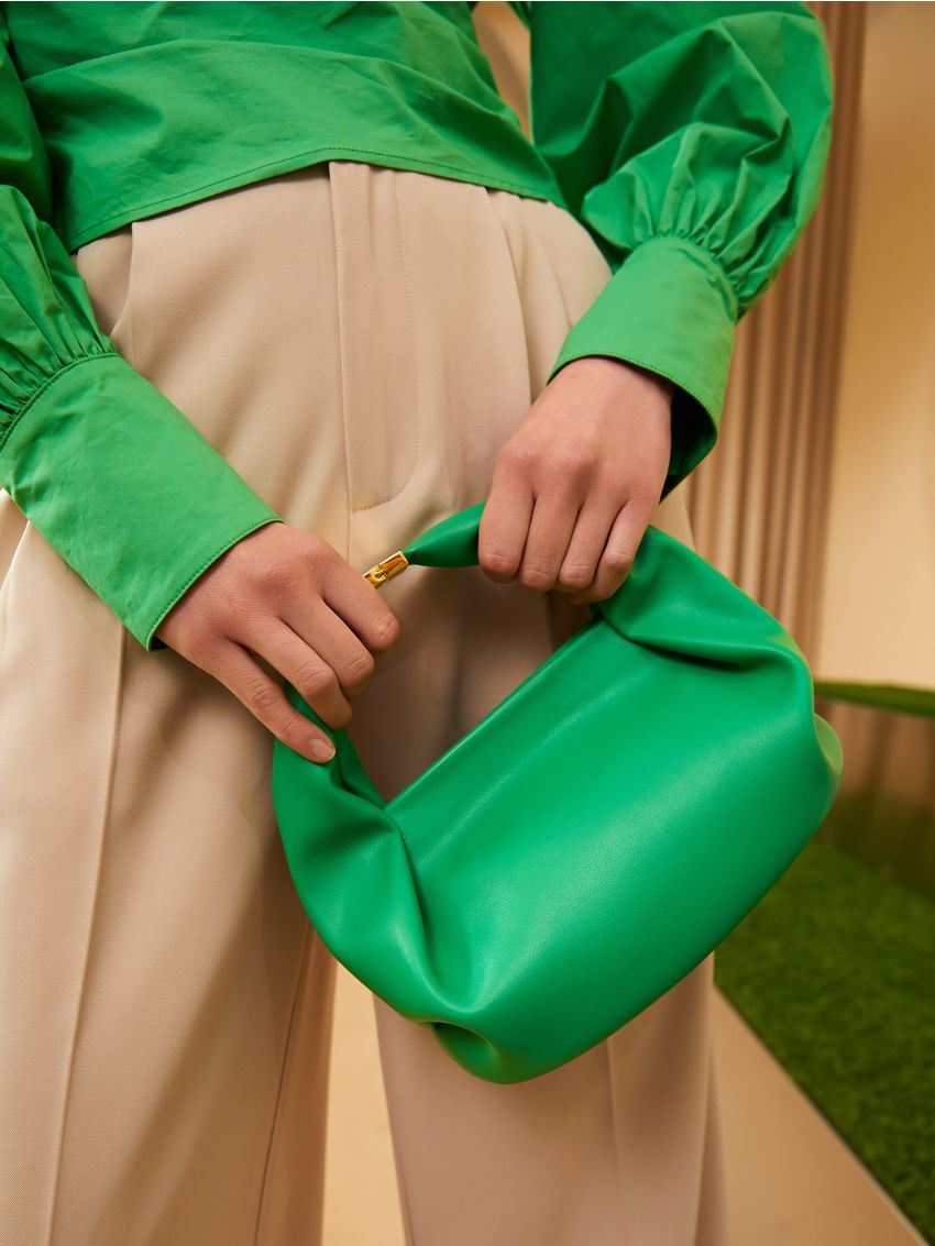 Minimalist Ruched Bag