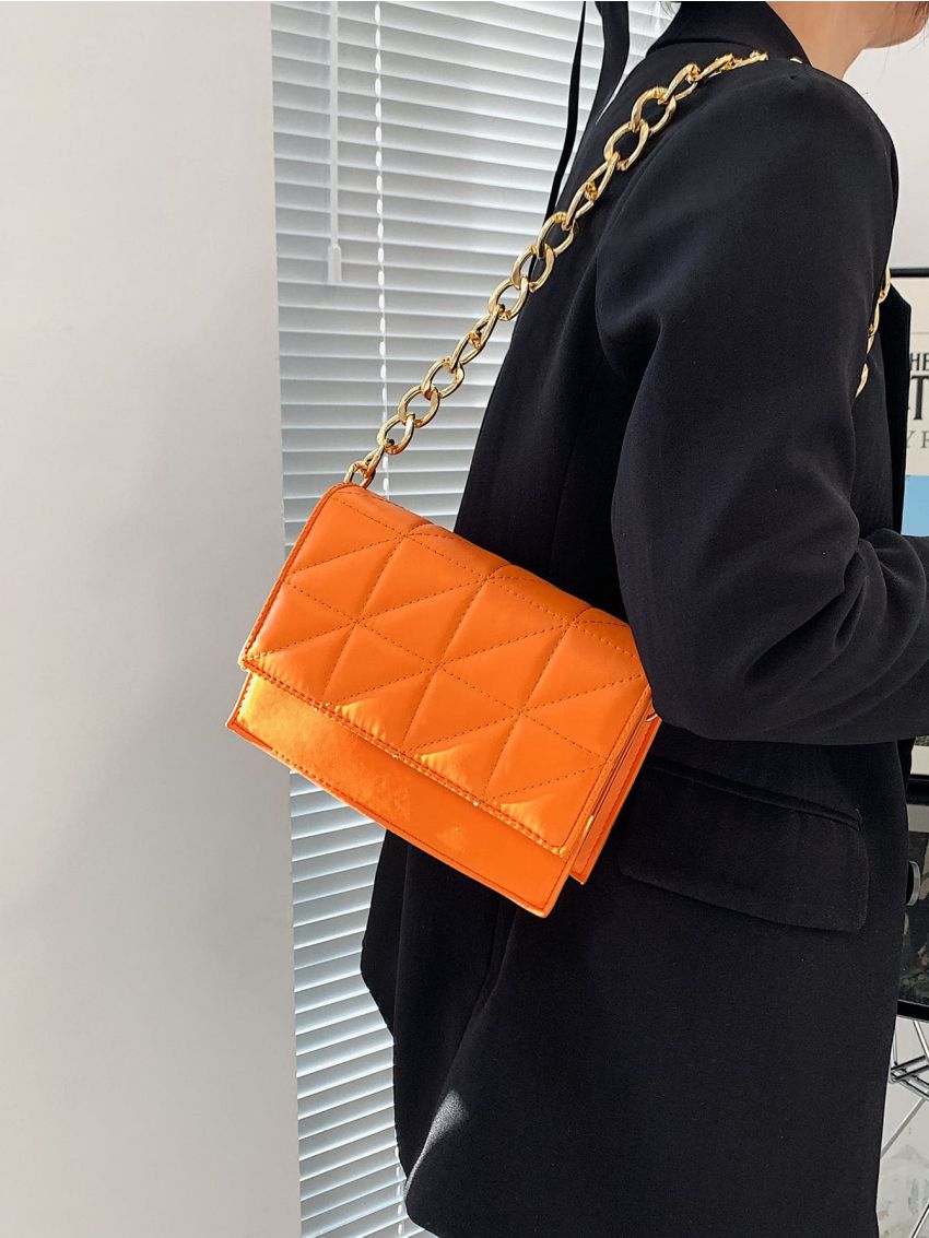 Mini Quilted Chain Shoulder Bag