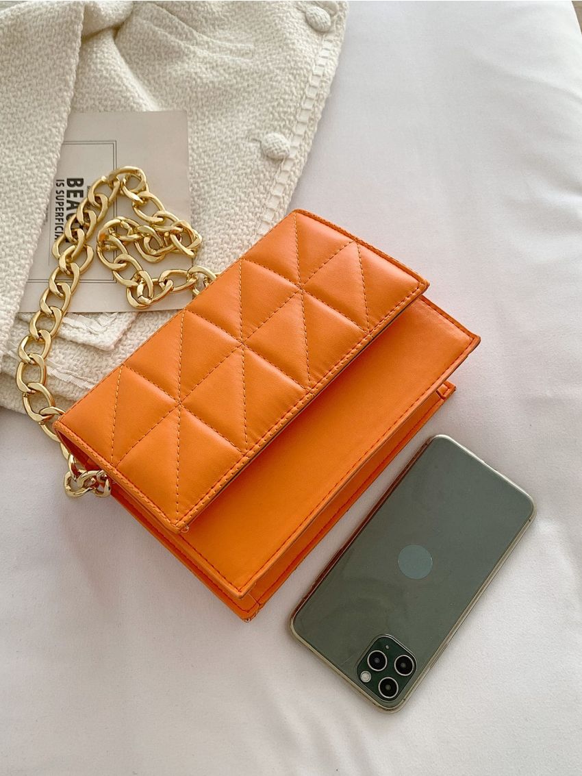 Mini Quilted Chain Shoulder Bag