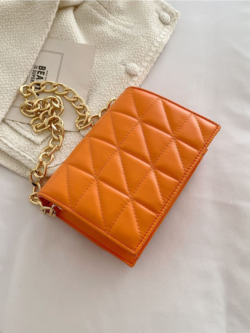 Mini Quilted Chain Shoulder Bag