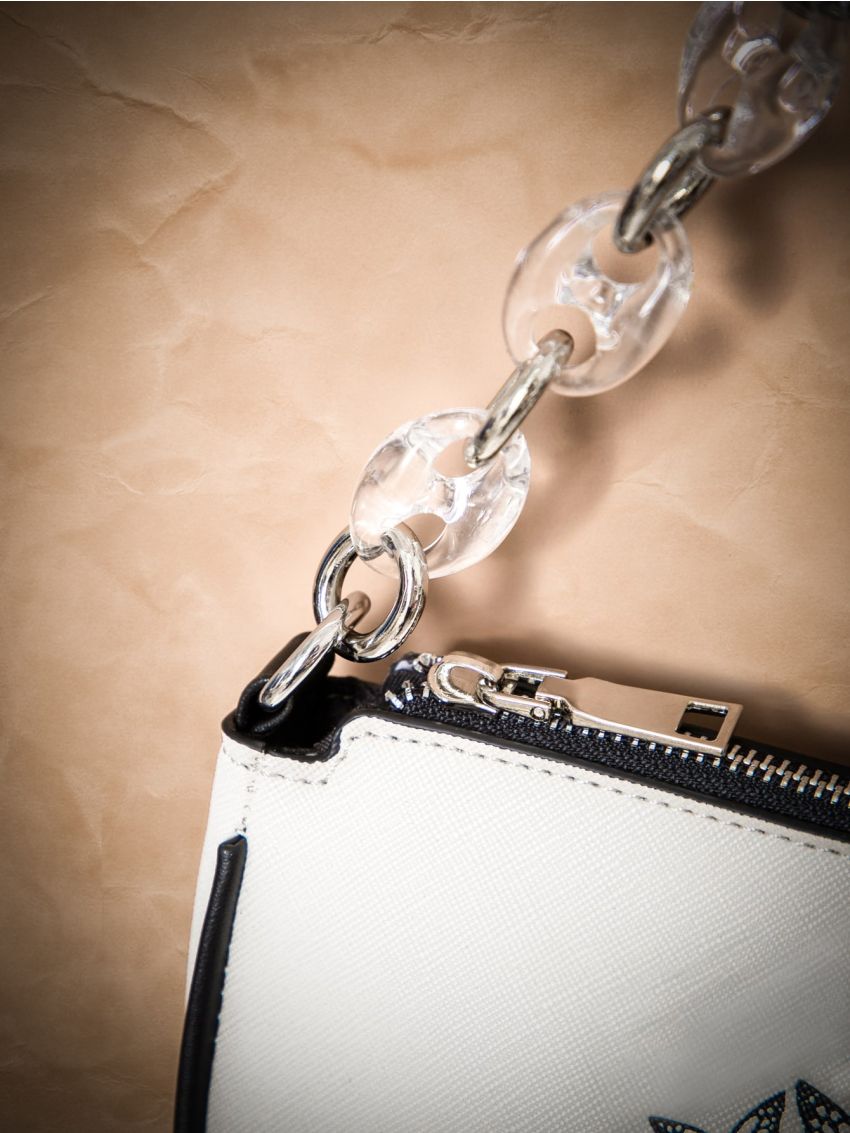 Punk Rock Butterfly Graphic Shoulder Bag