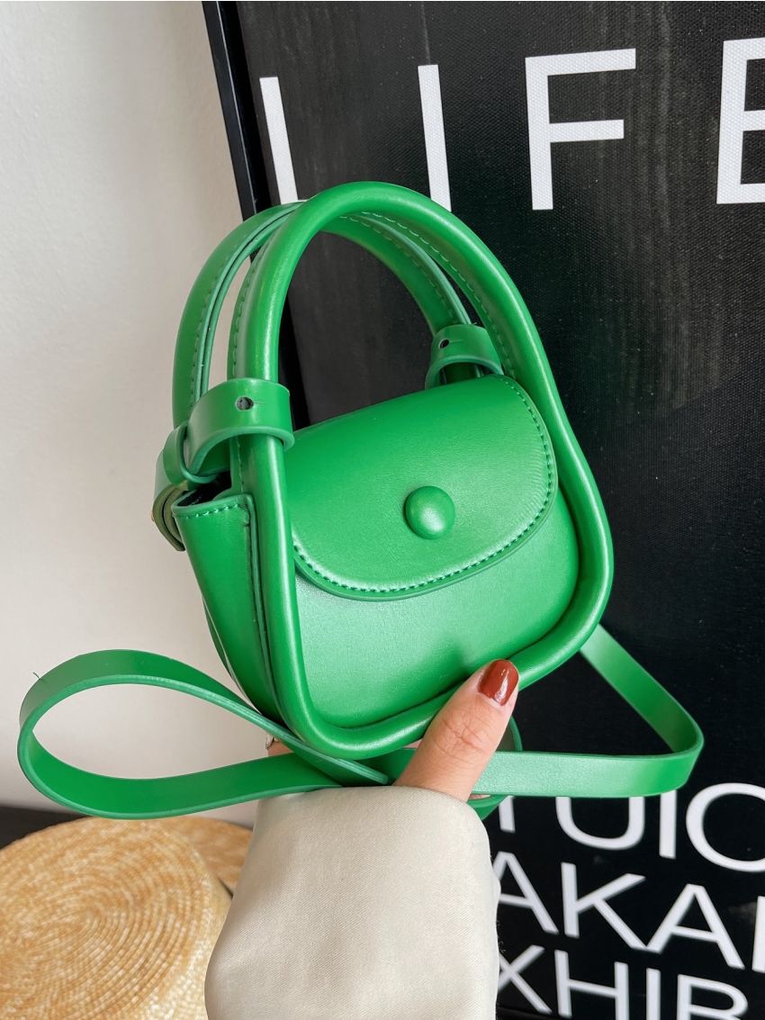 Mini Flap Satchel Bag