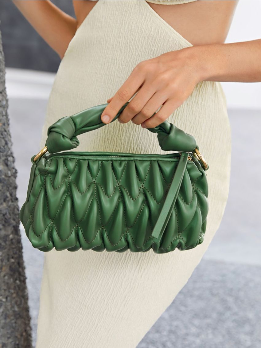 PREMIUM MINIMALIST TEXTURED TOP HANDLE BAG