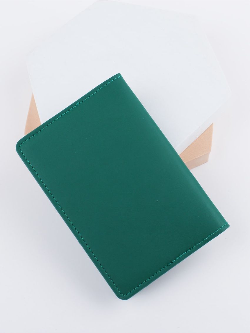 Letter & Plane Graphic Passport Case