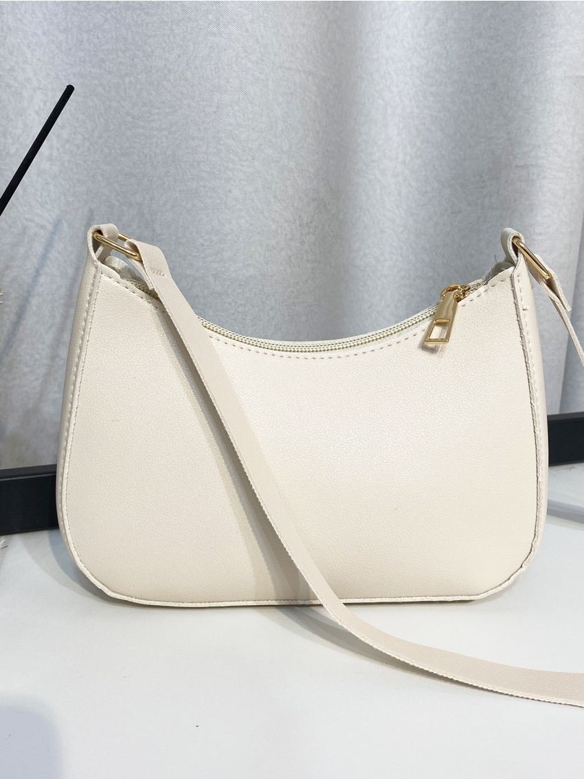 Mini Minimalist Zip Up Shoulder Bag